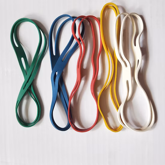 Elastici in gomma siliconica H Band Colori assortiti Elastici in gomma X per libri, forniture per ufficio, cartelle di file, bidoni della spazzatura