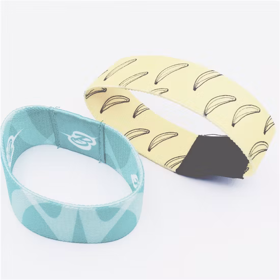 Comodo braccialetto elasticizzato RFID ecologico, braccialetto elastico NFC